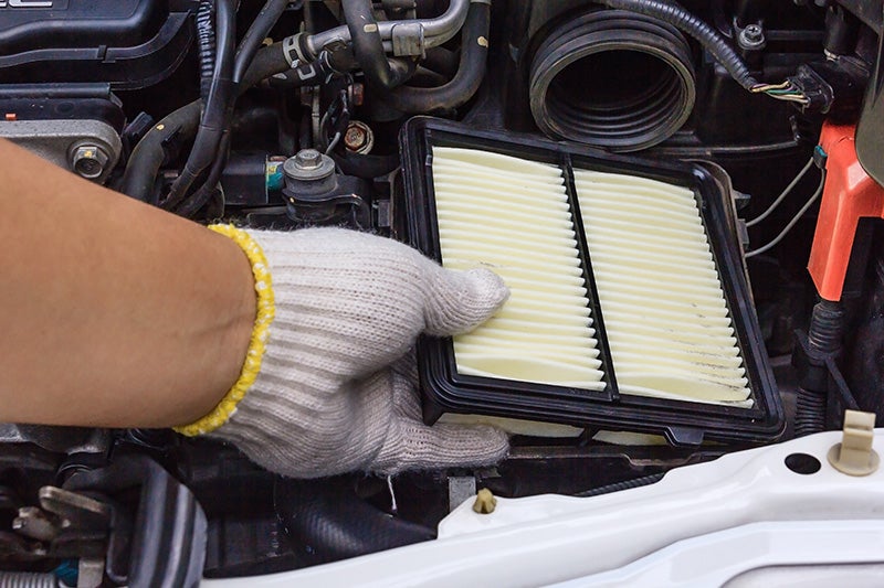 REPLACE CABIN AIR FILTER